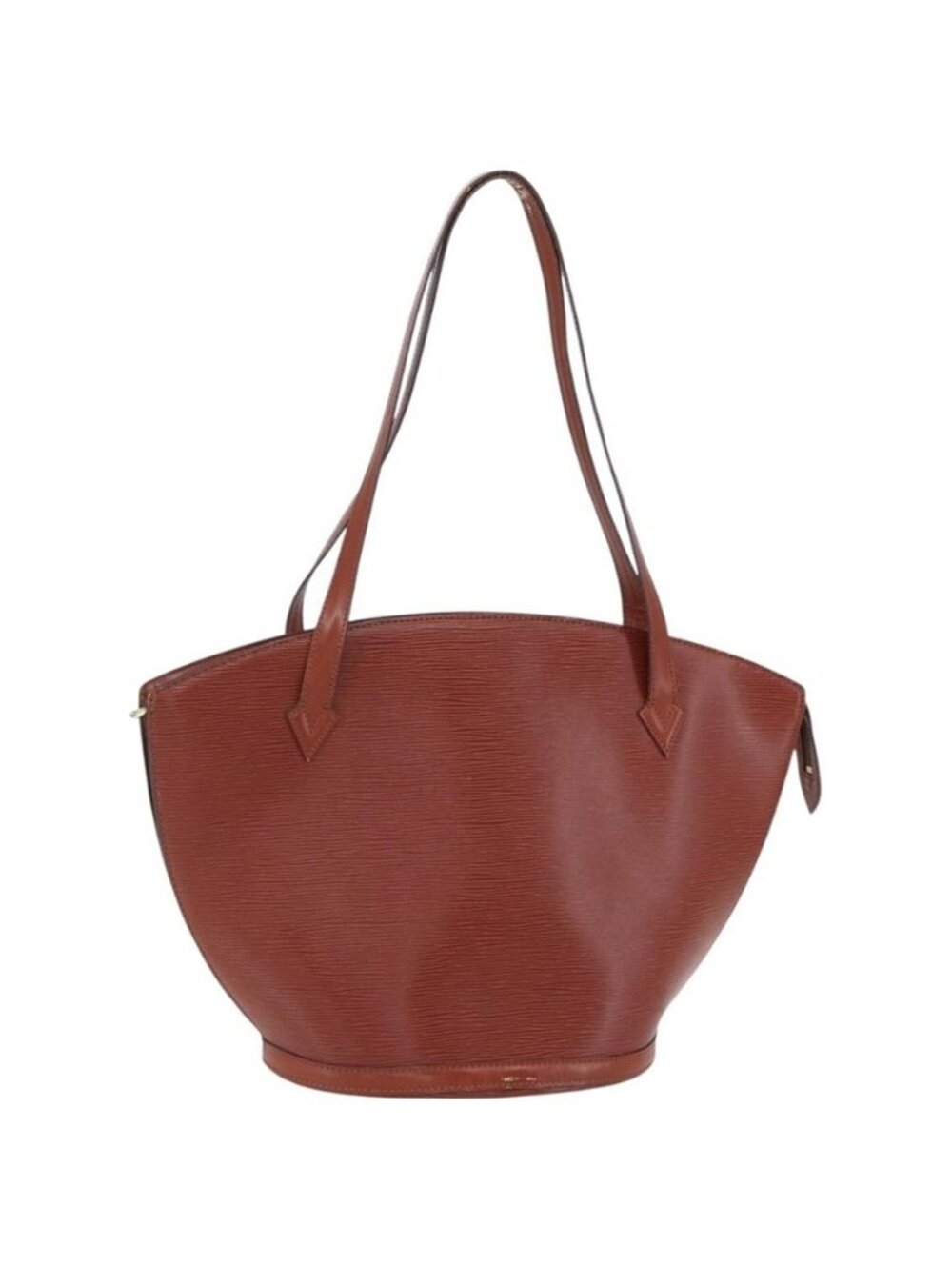 Authentic LOUIS VUITTON Epi Saint Jacques Shopping Bag Brown M52263 LV